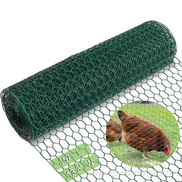 PVC Coated Hexagonal Wire Mesh Farm Fence